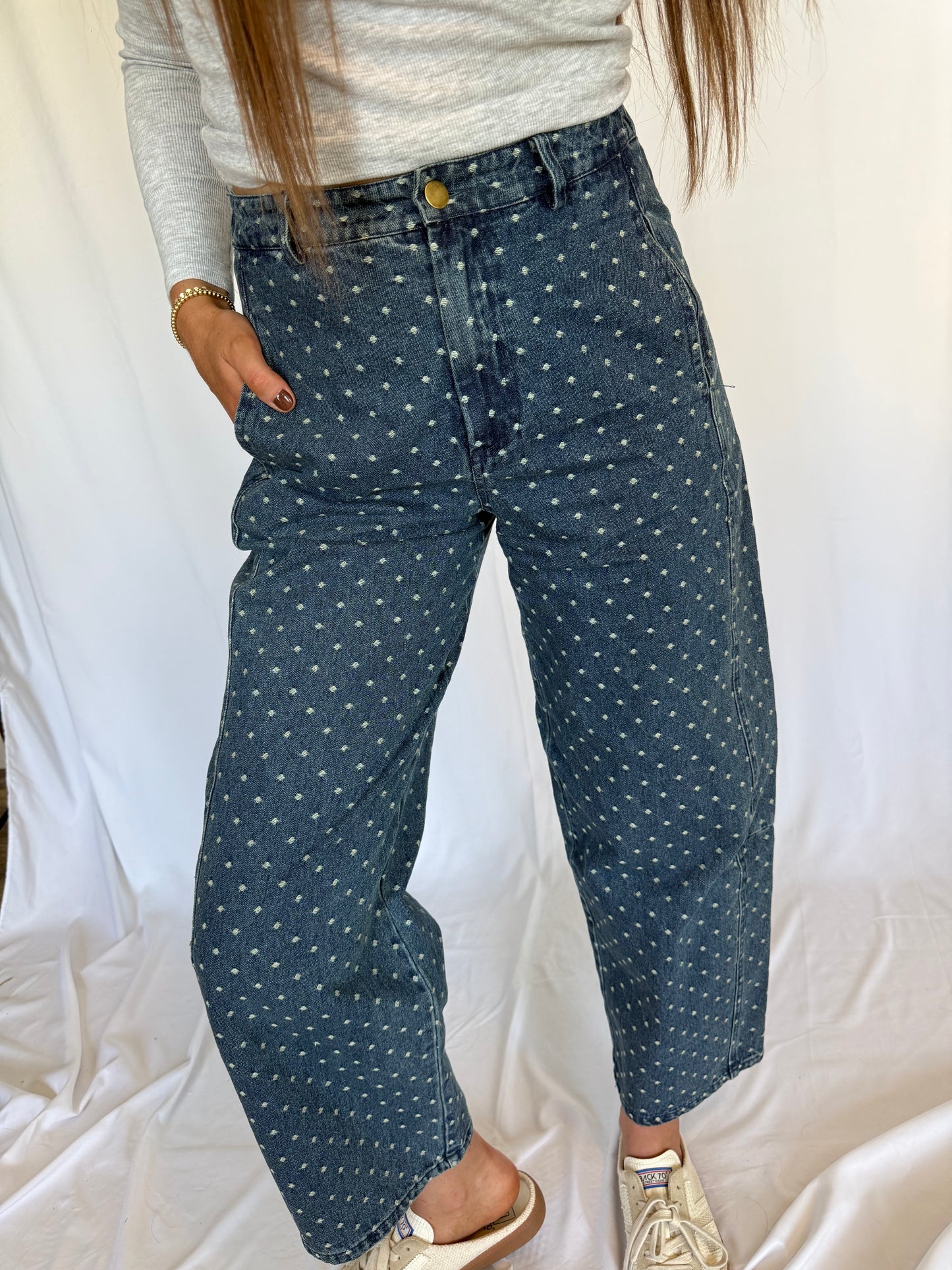 Polka Dot Jeans