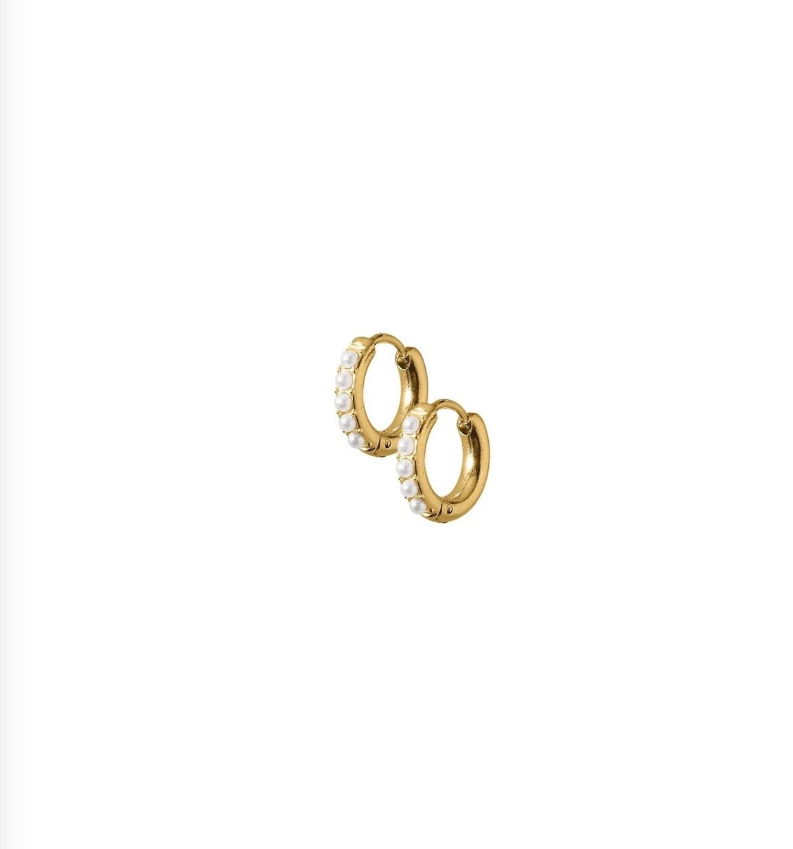 Gold/Pearl Huggies