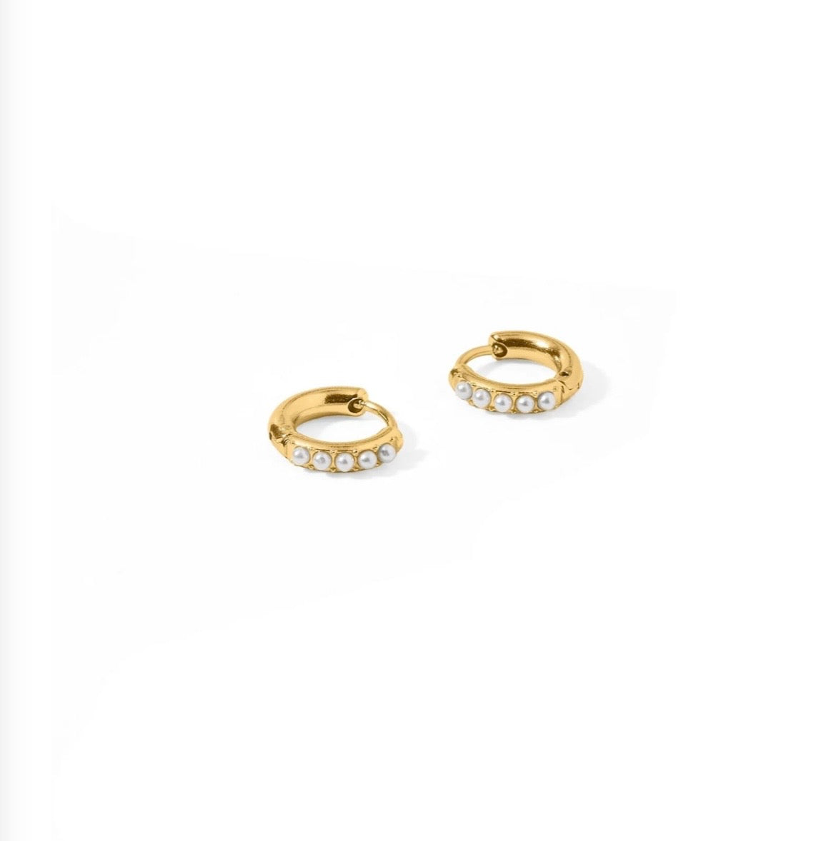 Gold/Pearl Huggies