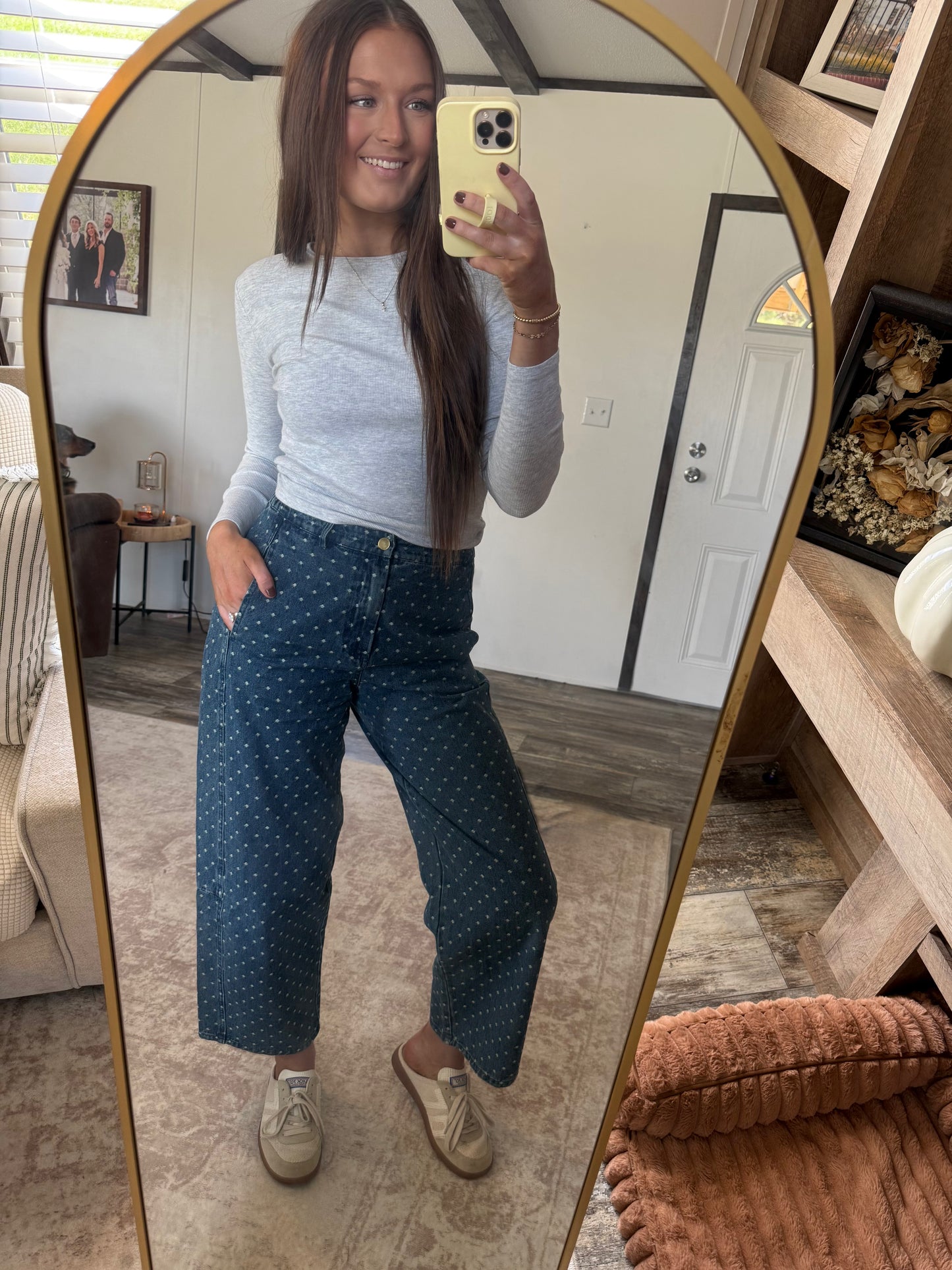 Polka Dot Jeans