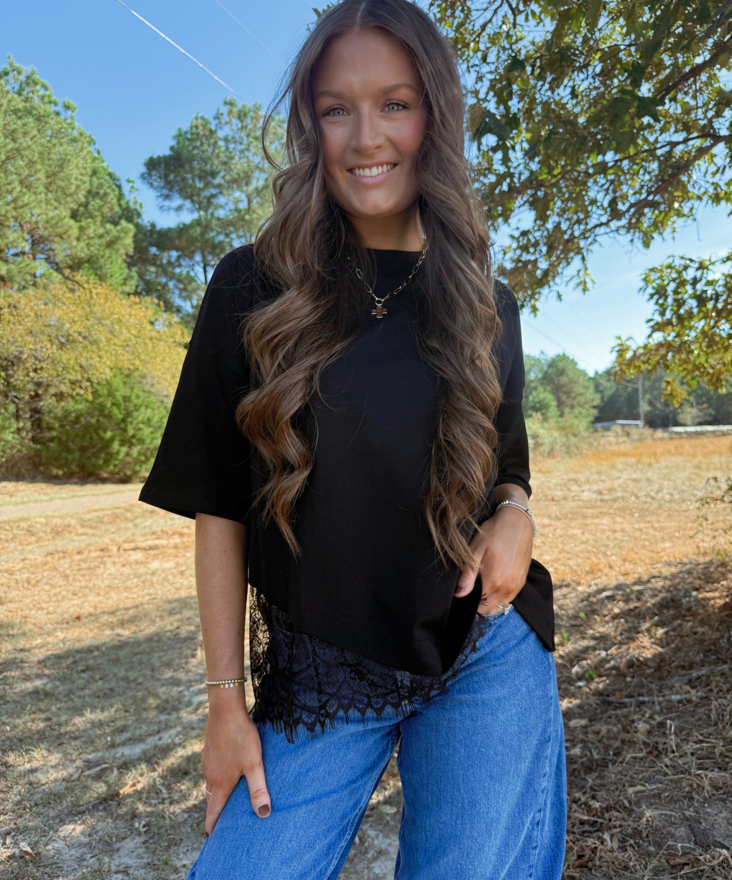 Lace Tee